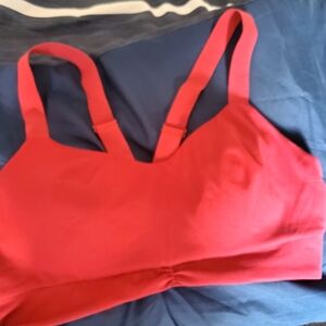 Women's Fabletic Red Sports Bra
